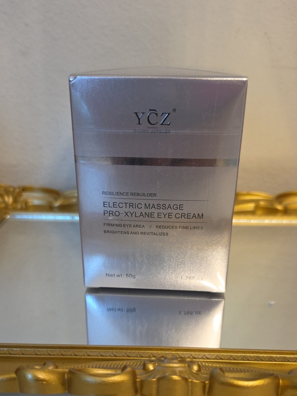 Electric Massage Pro-Xylane Eye Cream - Silver
